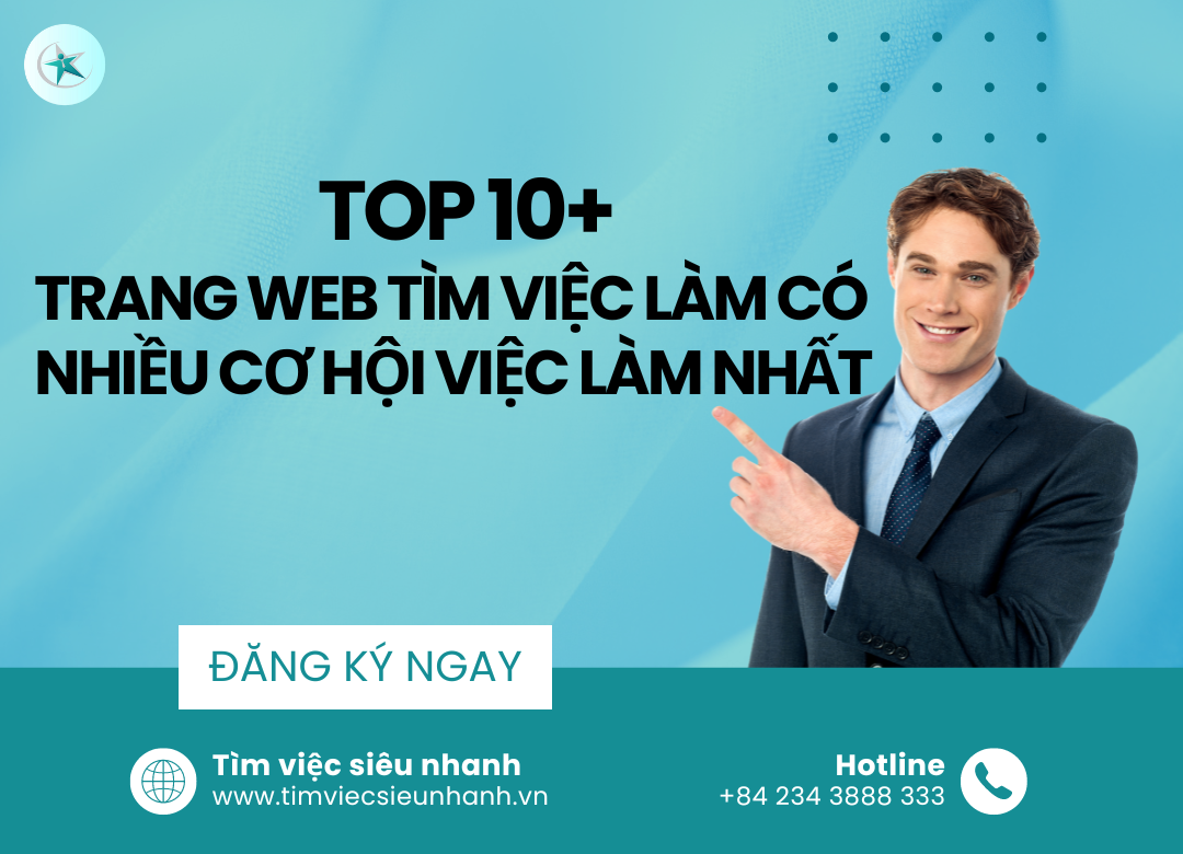Top 10+ Trang Web Tìm Việc Làm Có Nhiều Cơ Hội Việc Làm Nhất